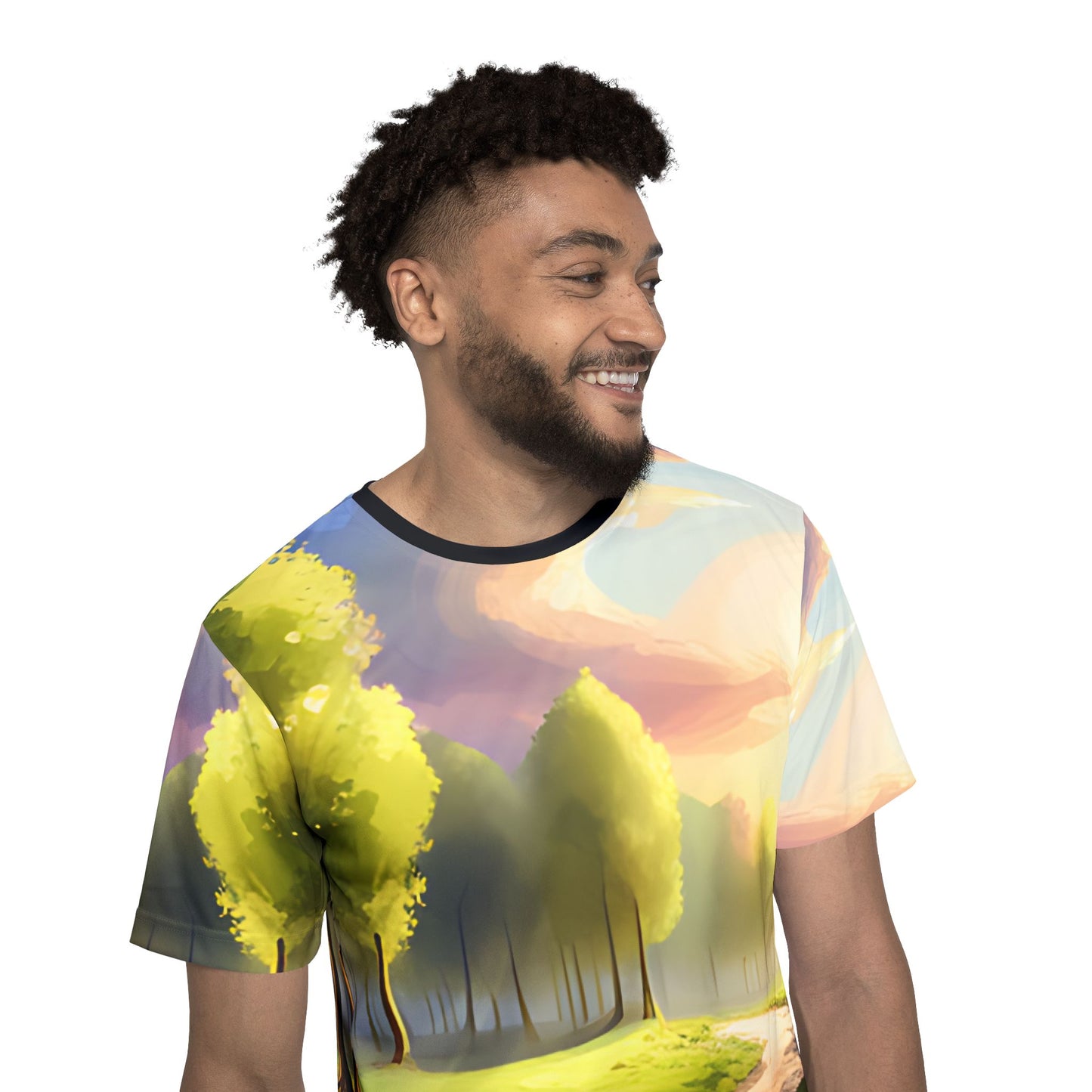 Forest Path - Men's Athletic Shirt