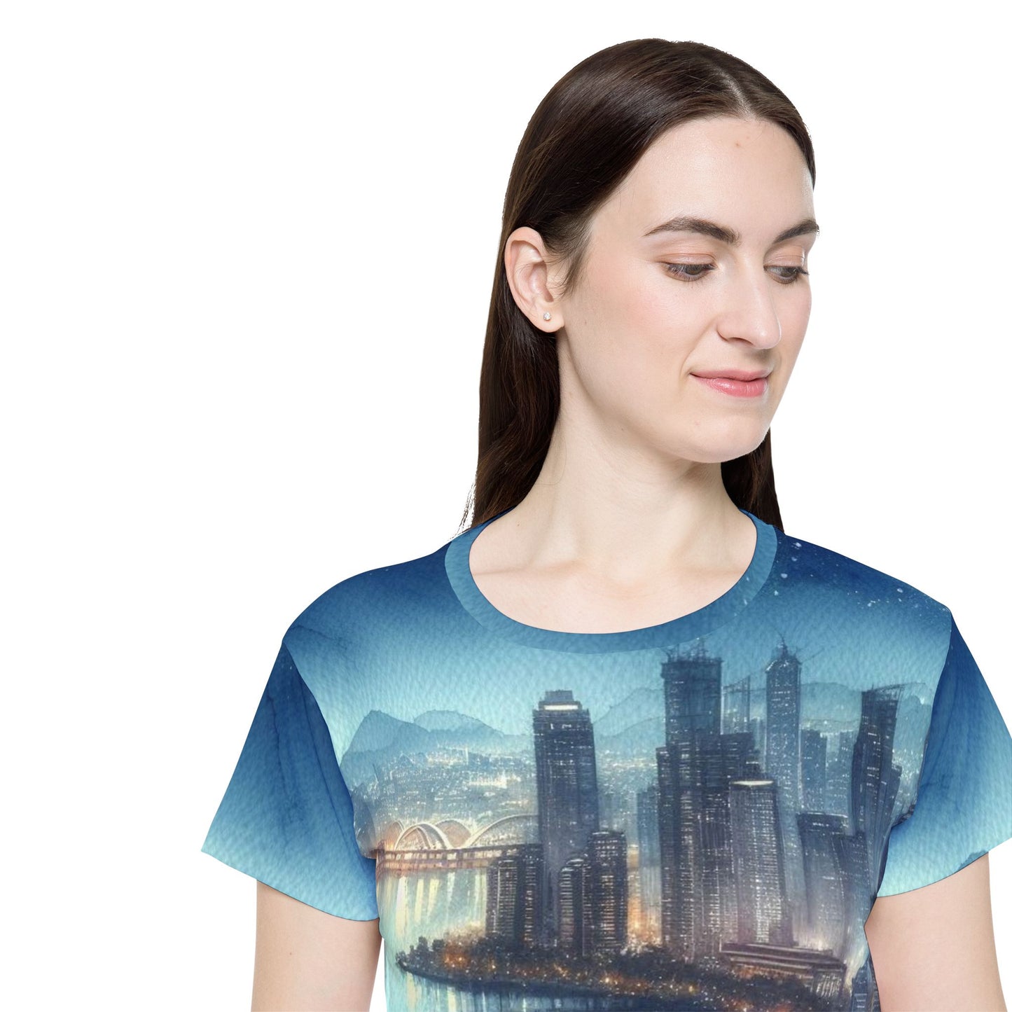 City Night Rush - Women's Active Tee