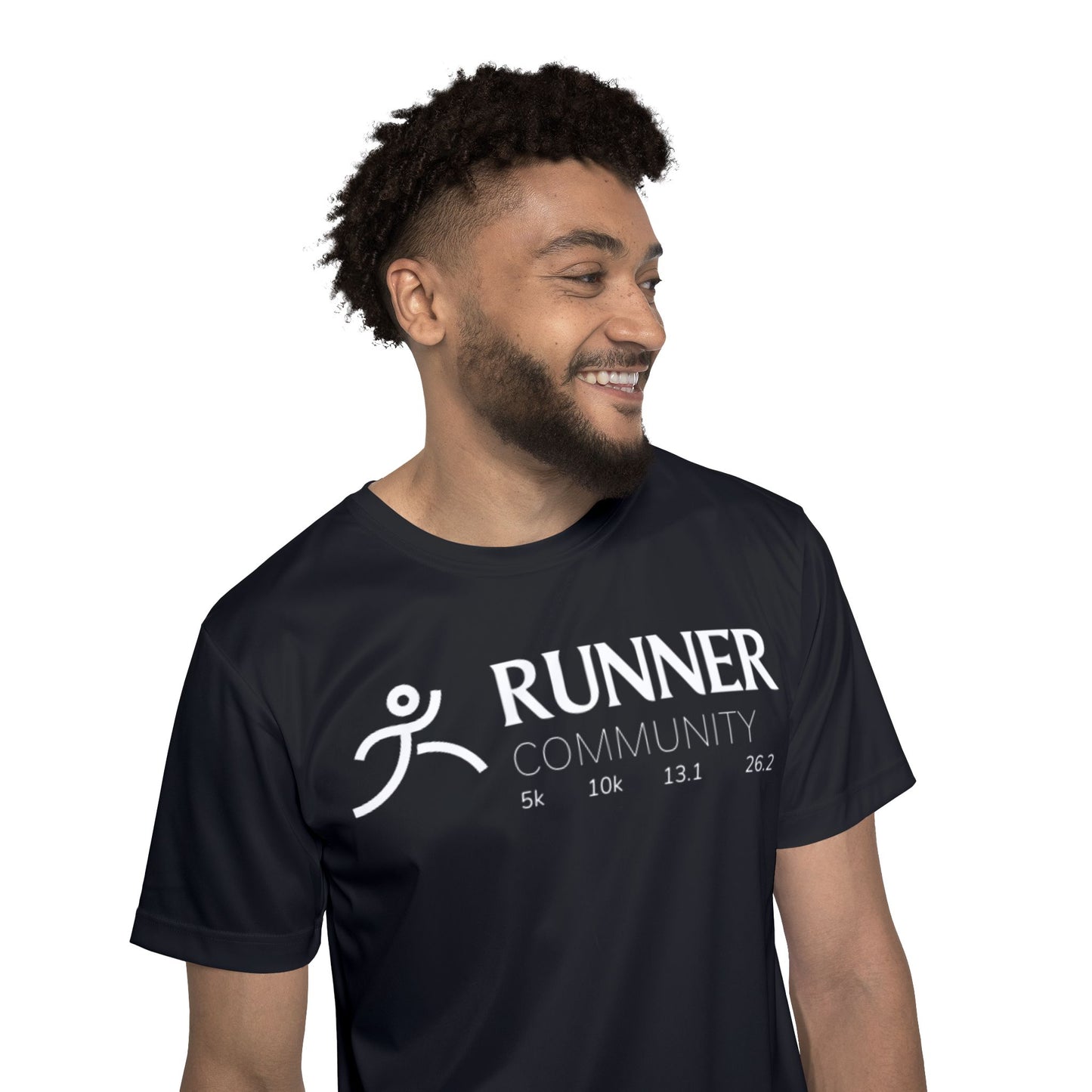 You Belong To The Runner Community - Men's Athletic Shirt