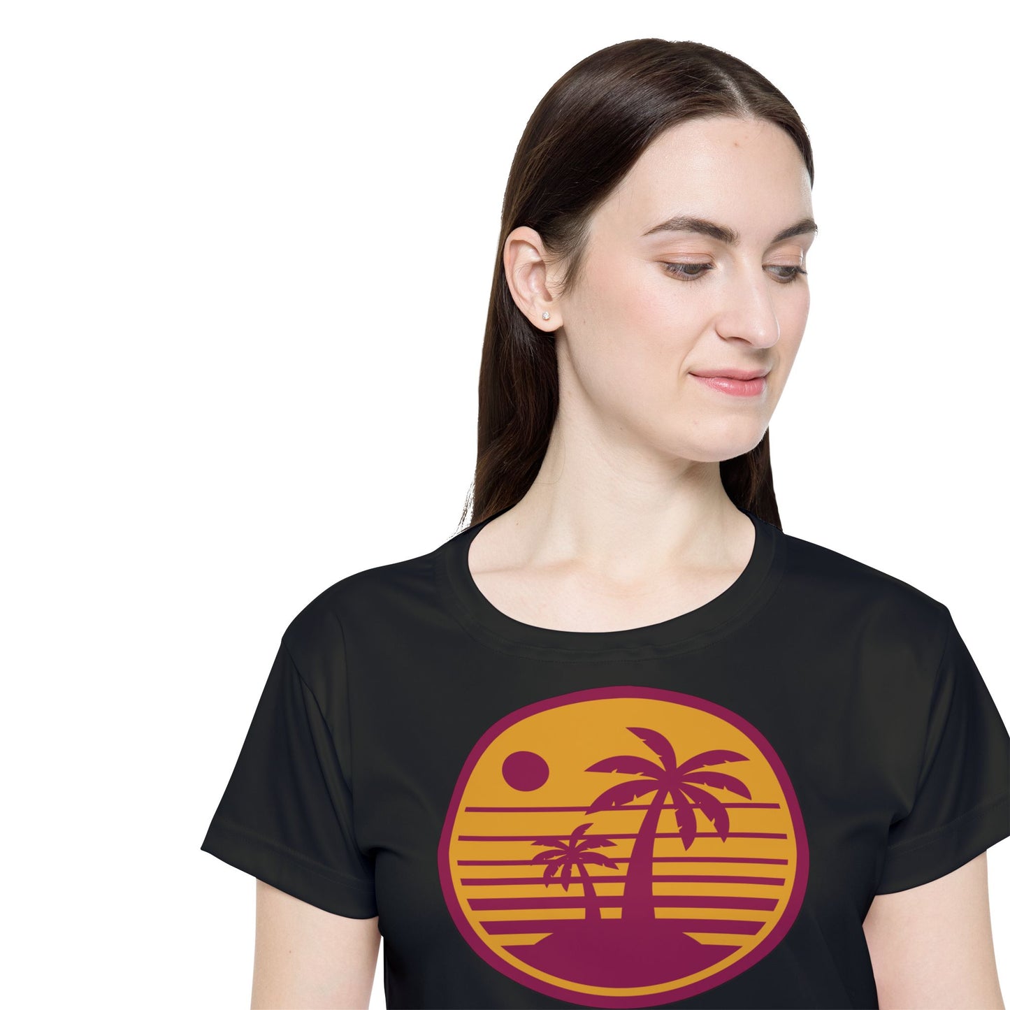 Past Time Sunsets - Women's Active Tee