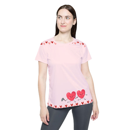 My Hearts Racing - Women's Active Tee