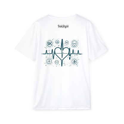 Rhythm Of My Run - Men's Athletic Shirt