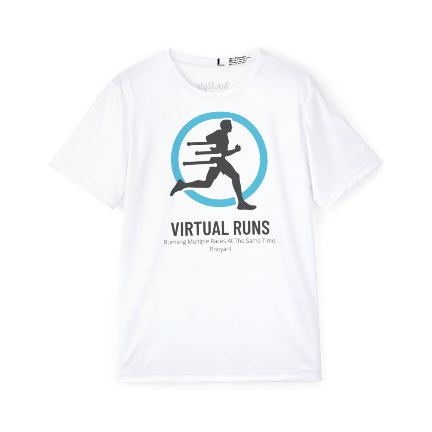 Virtual Runs Are Awesome! - Men's Athletic Shirt