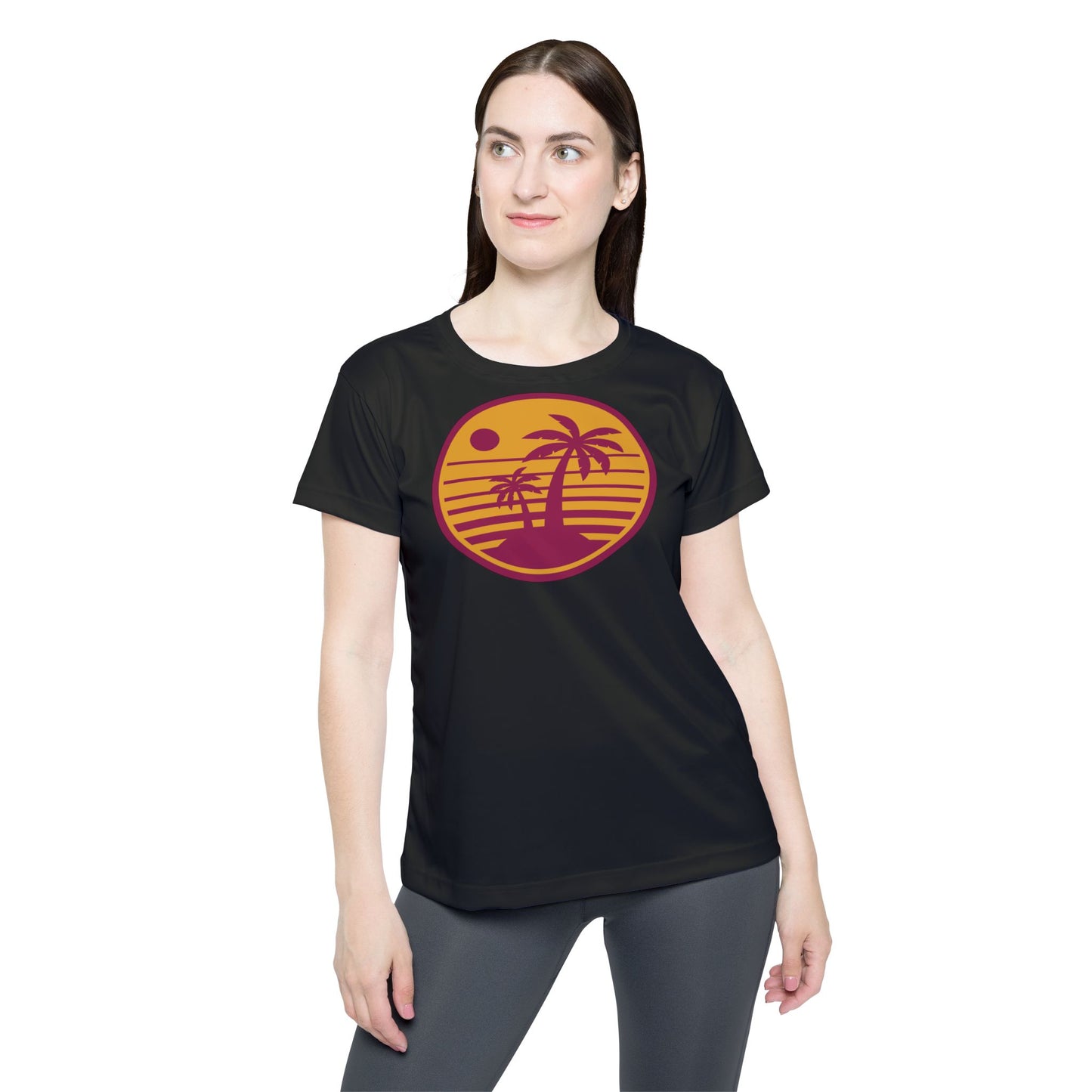 Past Time Sunsets - Women's Active Tee
