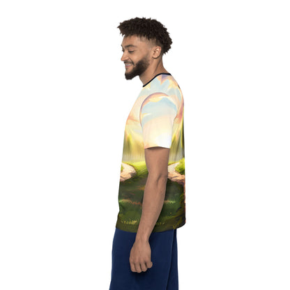 Forest Path - Men's Athletic Shirt