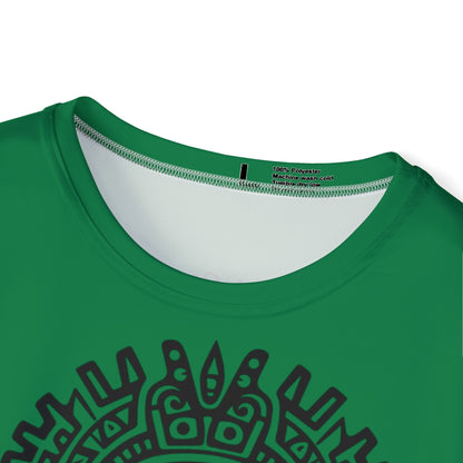 Temple Of Run - Green Men's Athletic Shirt
