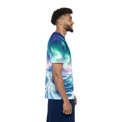 Northern Lights - Men's Athletic Shirt
