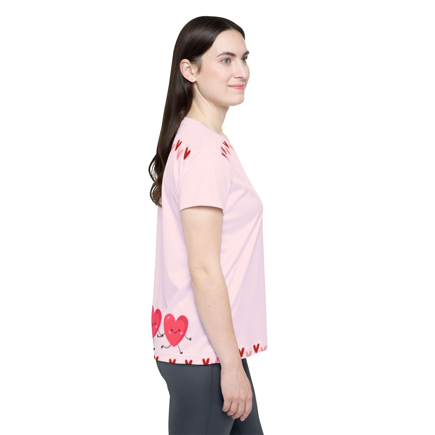 My Hearts Racing - Women's Active Tee
