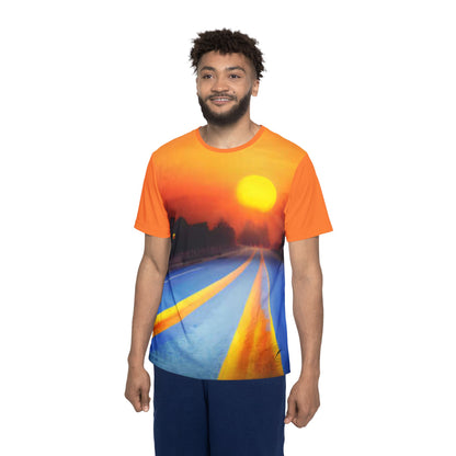 The Road Ahead - Men's Athletic Shirt