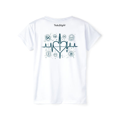 Rhythm Of My Run - Women's Sports Tee