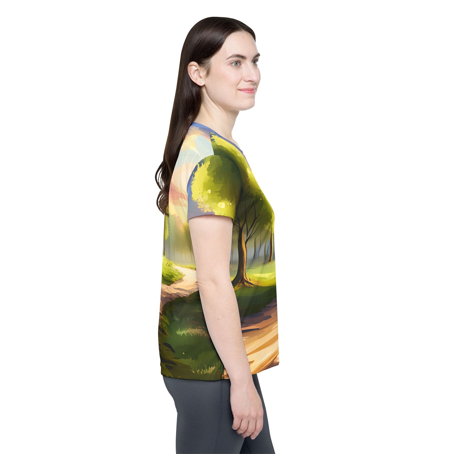 Forest Path - Women's Active Tee