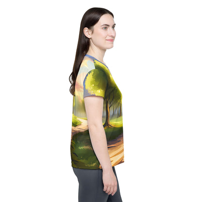 Forest Path - Women's Active Tee