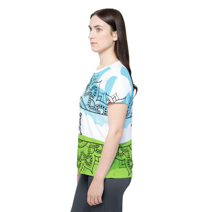 In Circles - Women's Active Tee
