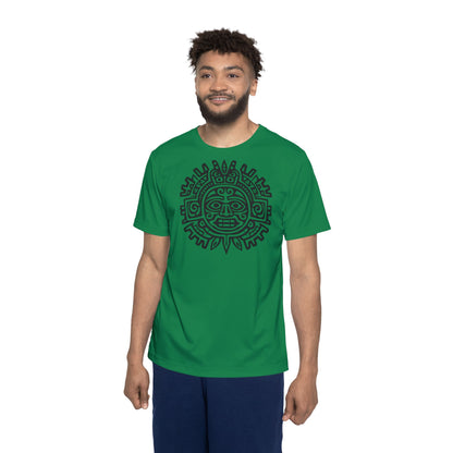 Temple Of Run - Green Men's Athletic Shirt