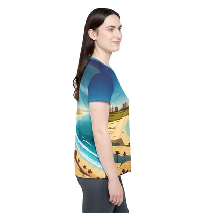 Chill Beach Run - Women's Active Tee