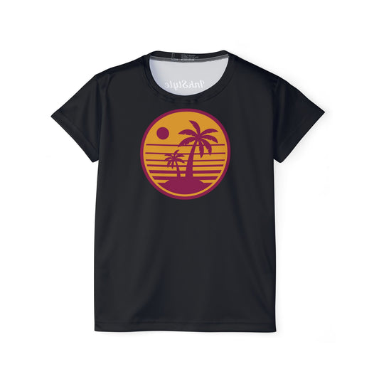 Past Time Sunsets - Women's Active Tee