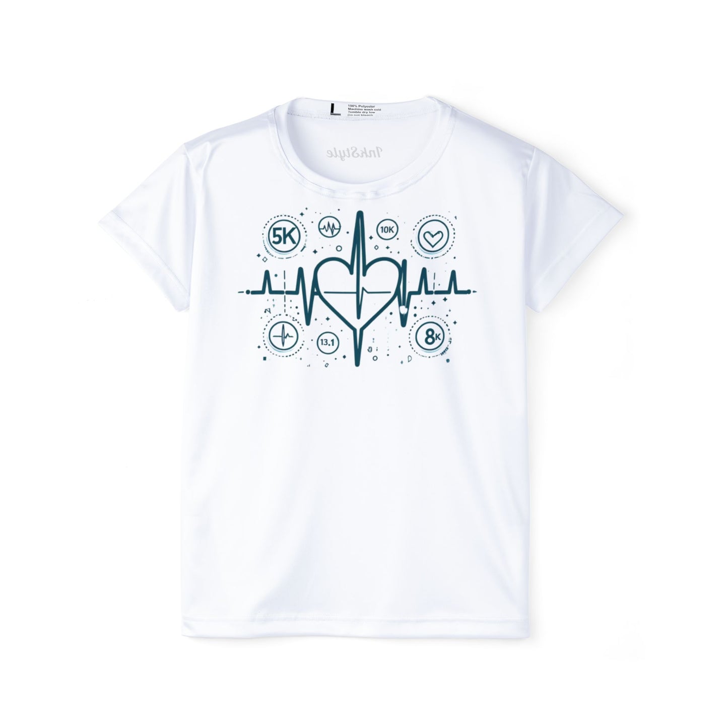 Rhythm Of My Run - Women's Sports Tee