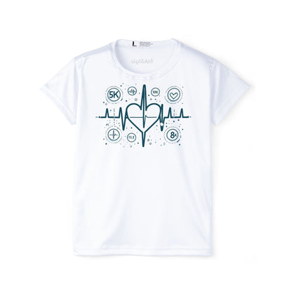 Rhythm Of My Run - Women's Sports Tee