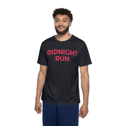 Midnight Run - Black Men's Athletic Shirt
