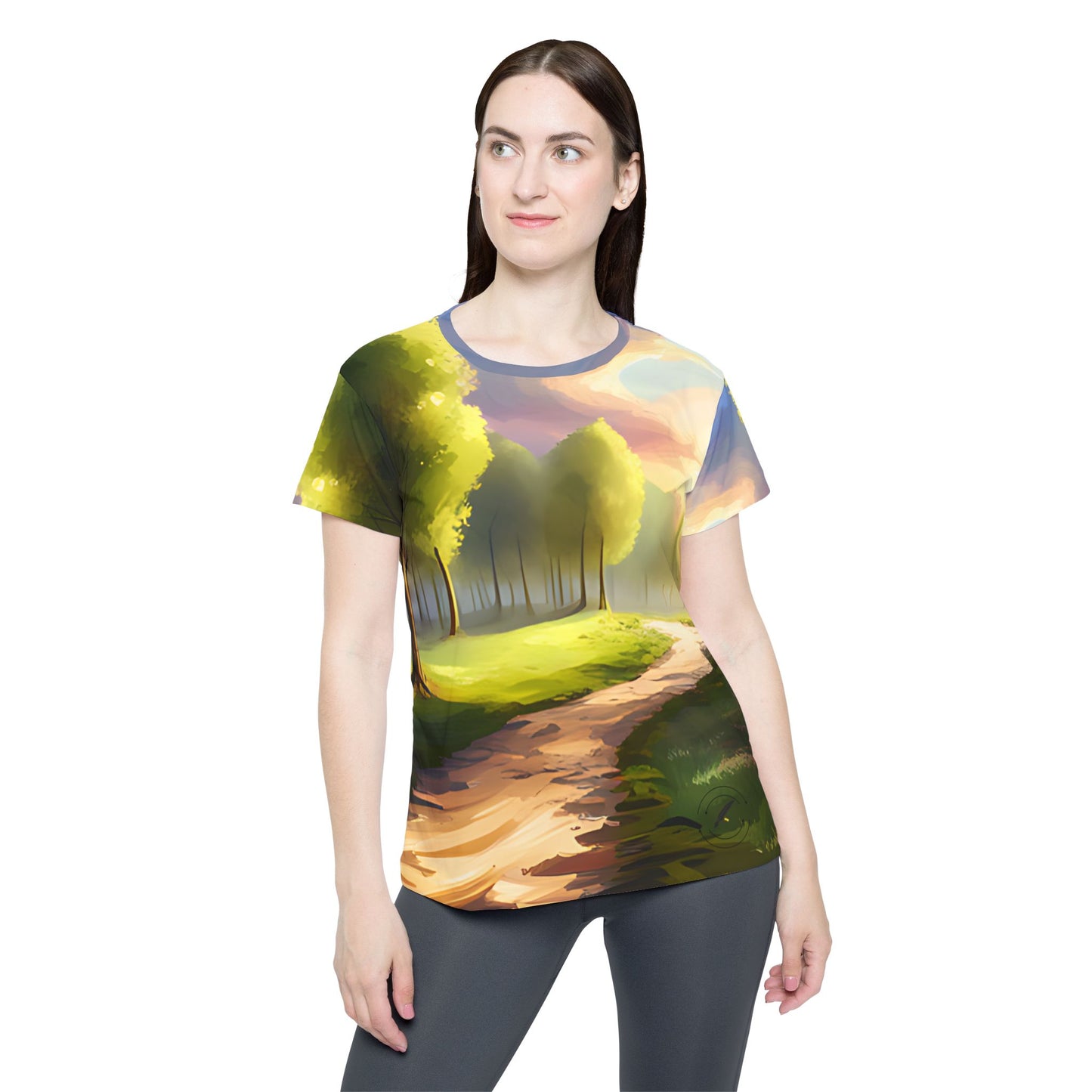 Forest Path - Women's Active Tee