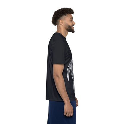 Chill Turtle - Black Men's Athletic Shirt