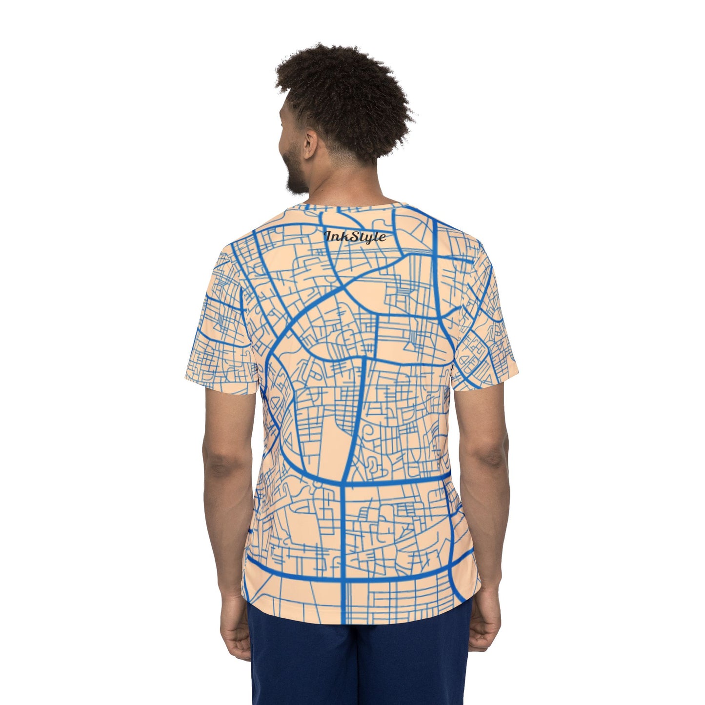 Runner's GPS - Men's Athletic Shirt