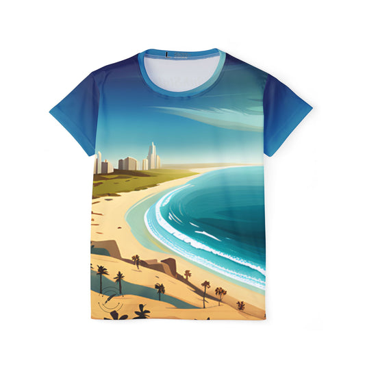 Chill Beach Run - Women's Active Tee
