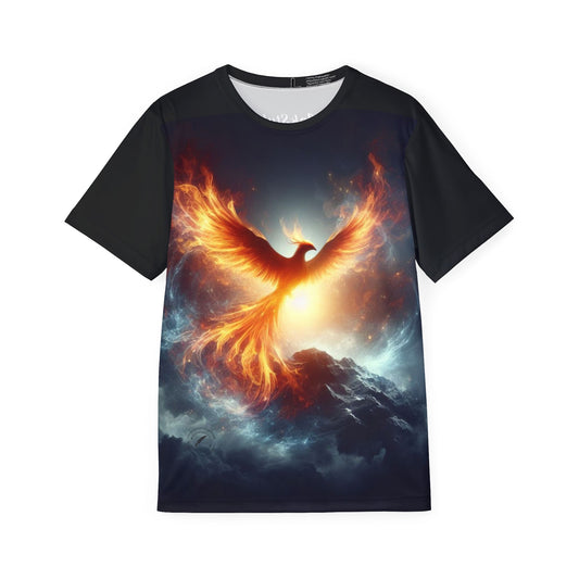 Rising Phoenix - Men's Athletic Shirt