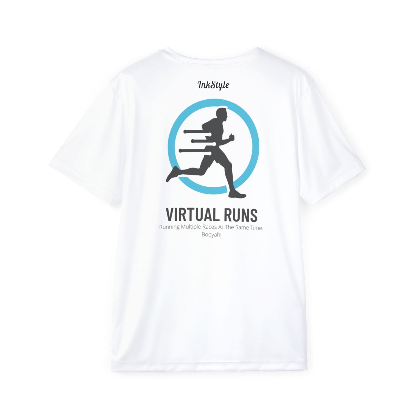 Virtual Runs Are Awesome! - Men's Athletic Shirt