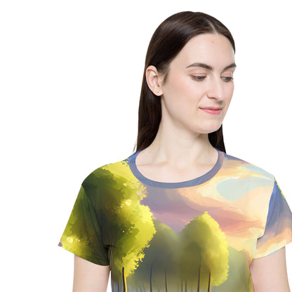 Forest Path - Women's Active Tee