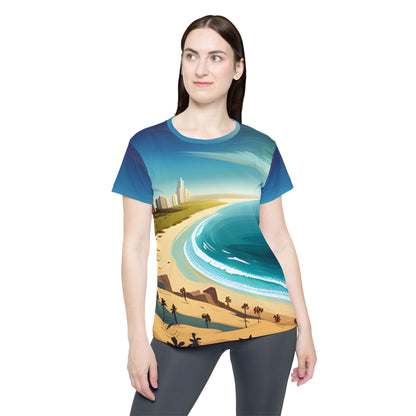 Chill Beach Run - Women's Active Tee