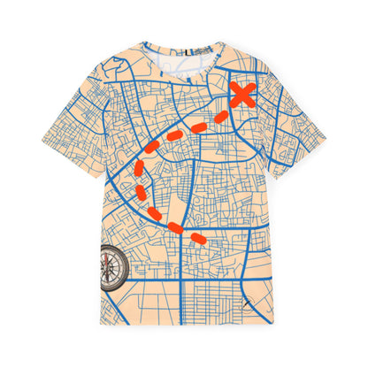 Runner's GPS - Men's Athletic Shirt