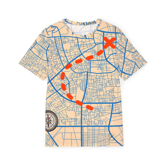 Runner's GPS - Men's Athletic Shirt
