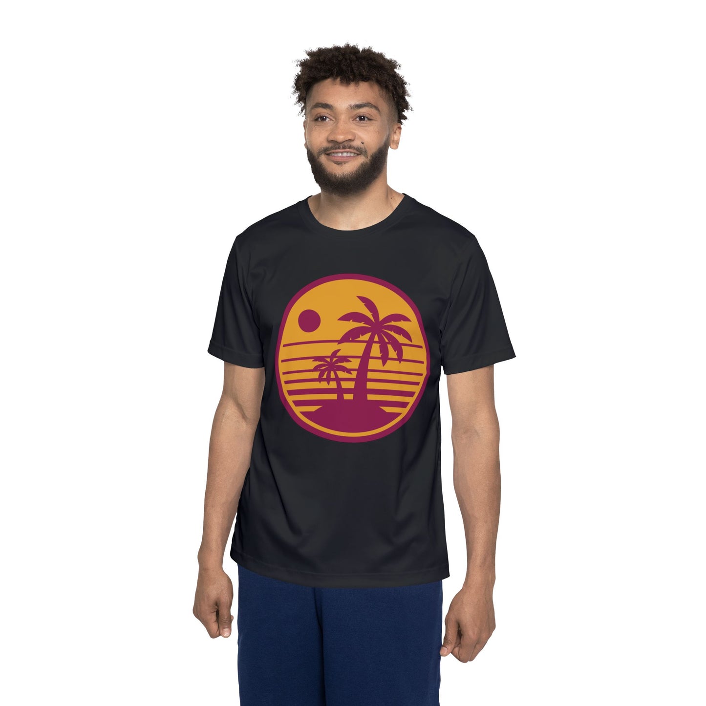 Past Time Sunsets - Men's Athletic Shirt