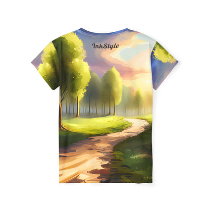 Forest Path - Women's Active Tee