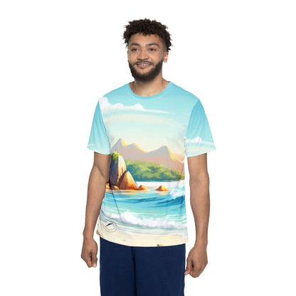 Island - Men's Athletic Shirt
