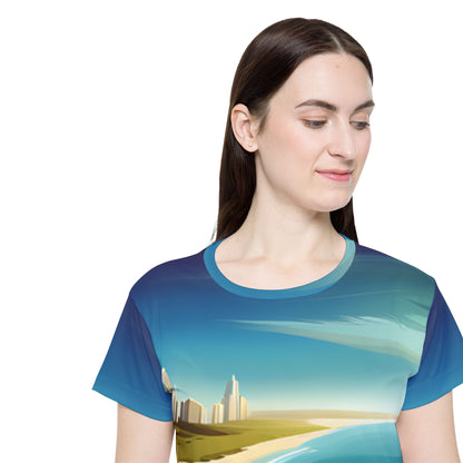 Chill Beach Run - Women's Active Tee