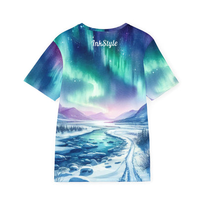 Northern Lights - Men's Athletic Shirt