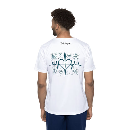 Rhythm Of My Run - Men's Athletic Shirt