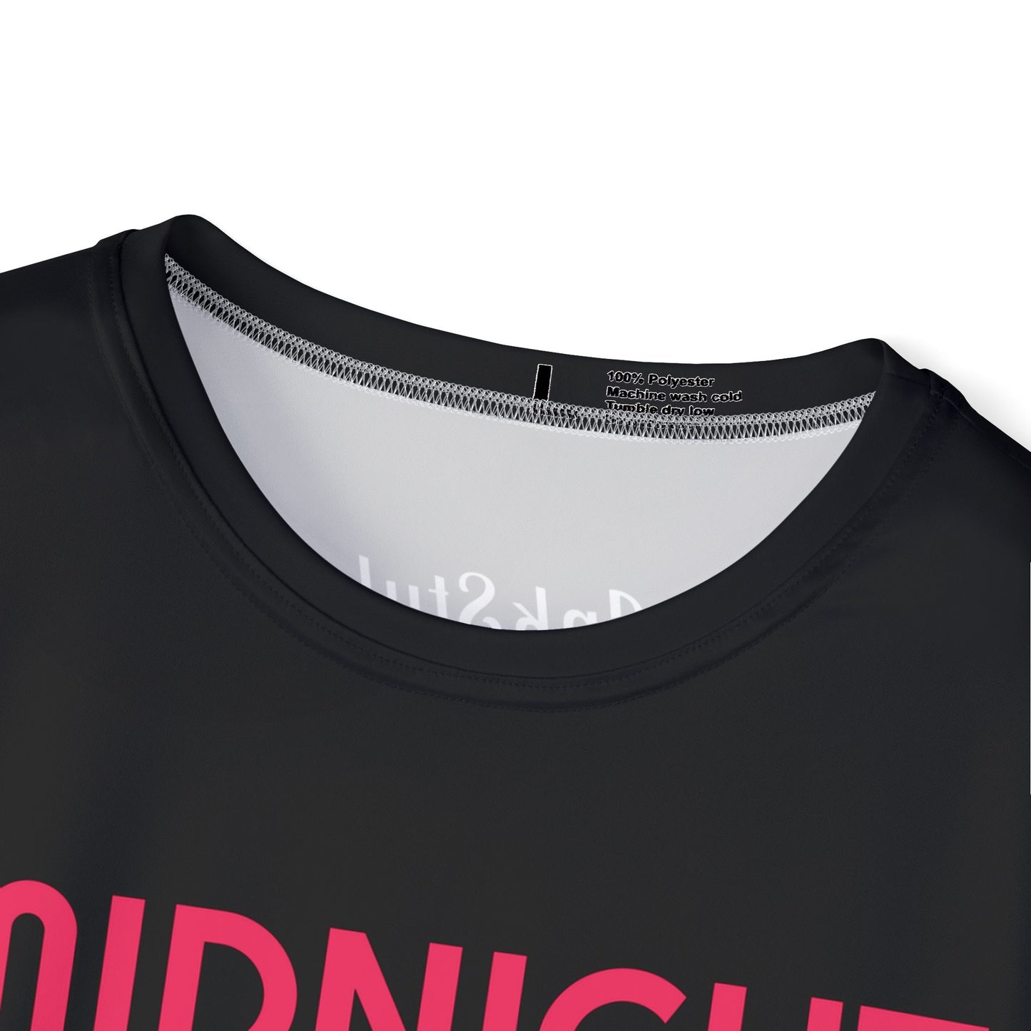 Midnight Run - Black Men's Athletic Shirt