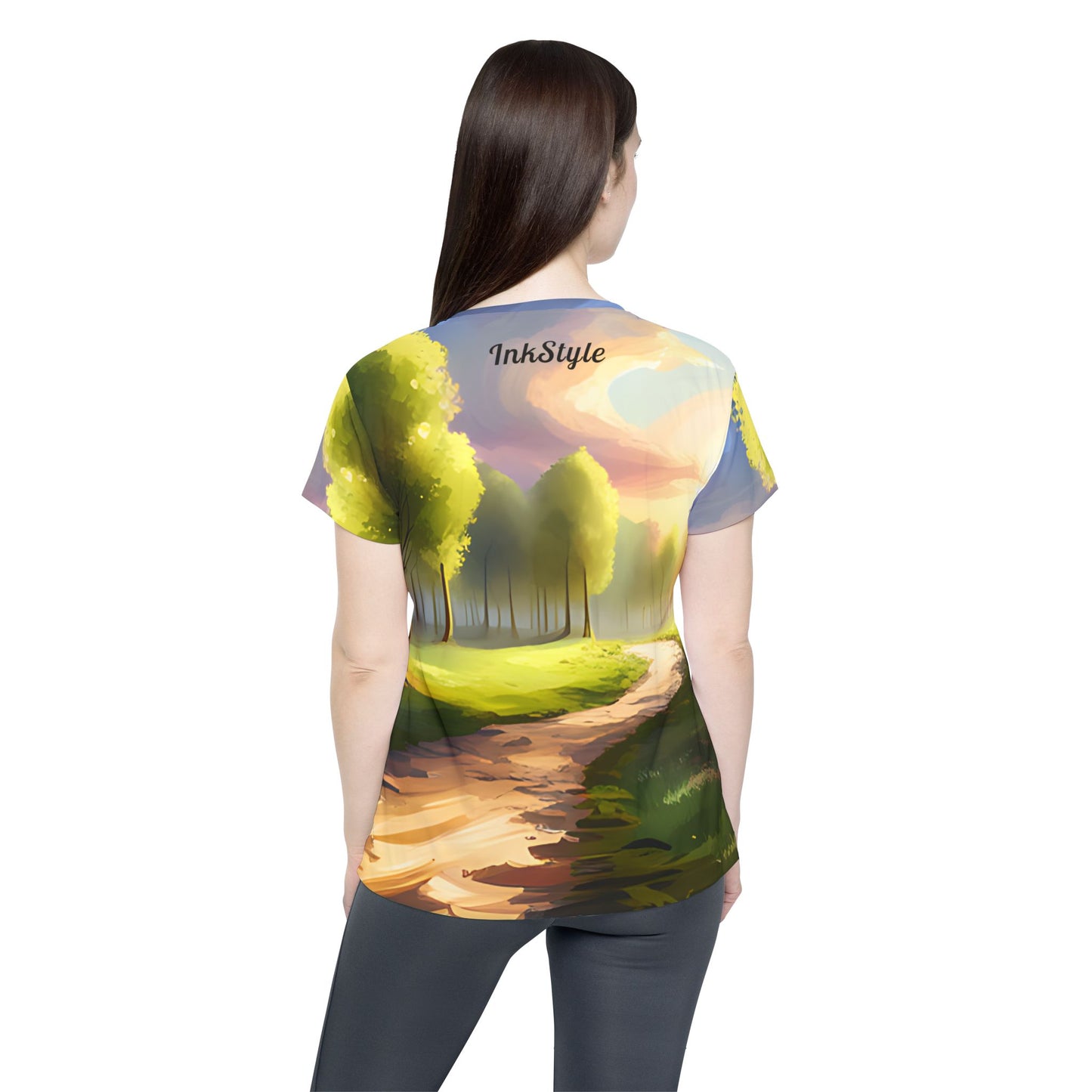 Forest Path - Women's Active Tee
