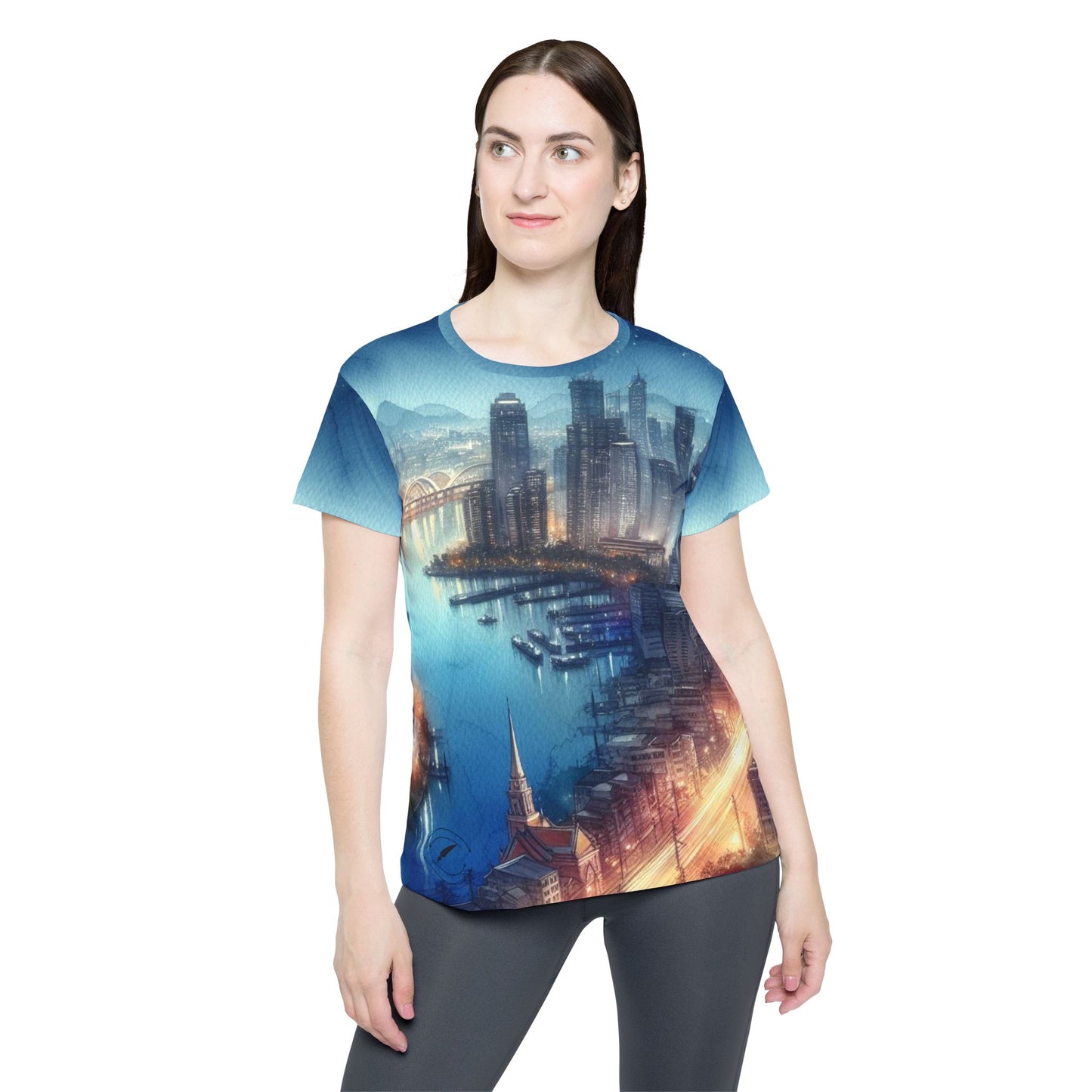 City Night Rush - Women's Active Tee