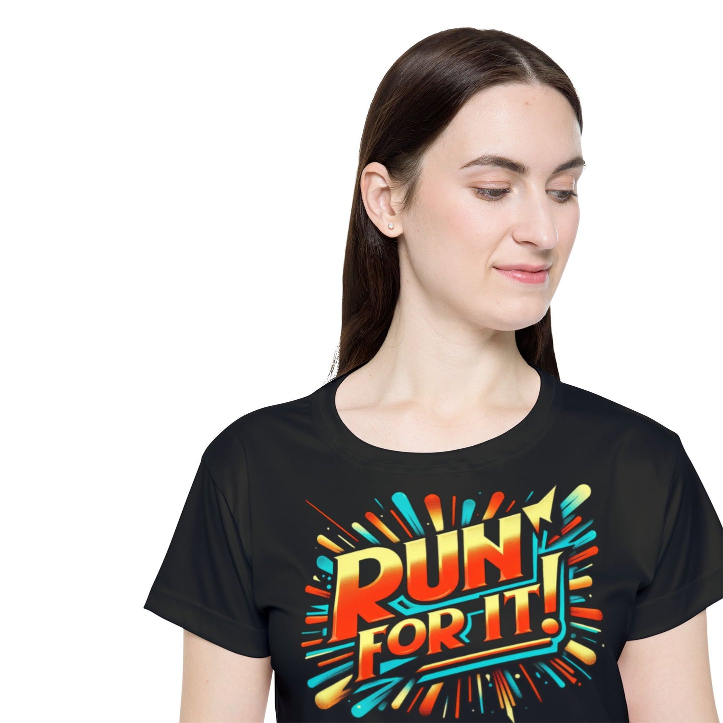 Run For It - Women's Active Tee