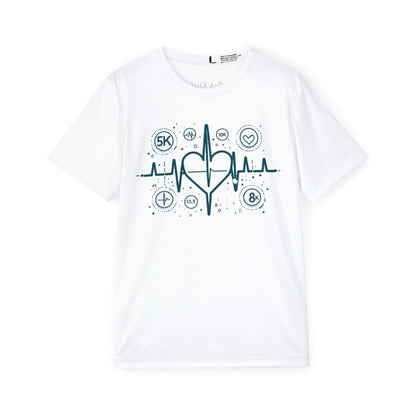 Rhythm Of My Run - Men's Athletic Shirt