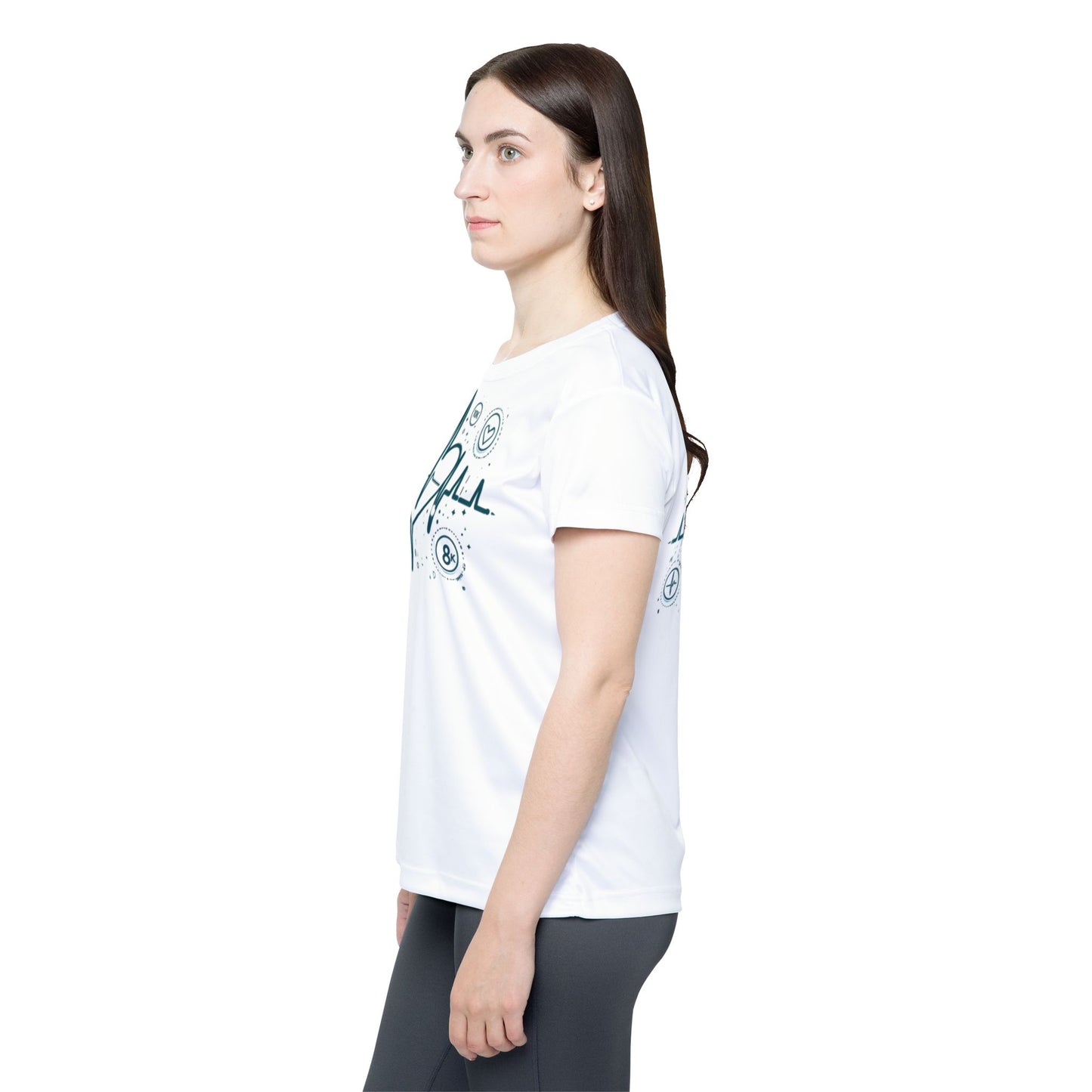 Rhythm Of My Run - Women's Sports Tee
