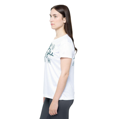 Rhythm Of My Run - Women's Sports Tee