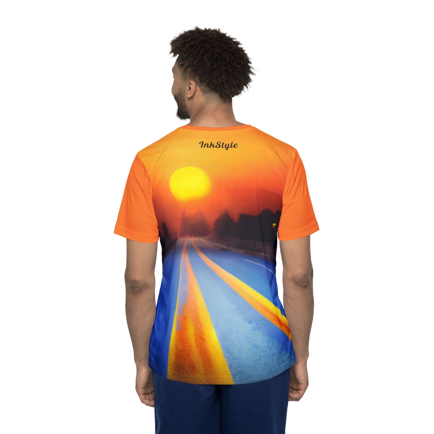 The Road Ahead - Men's Athletic Shirt
