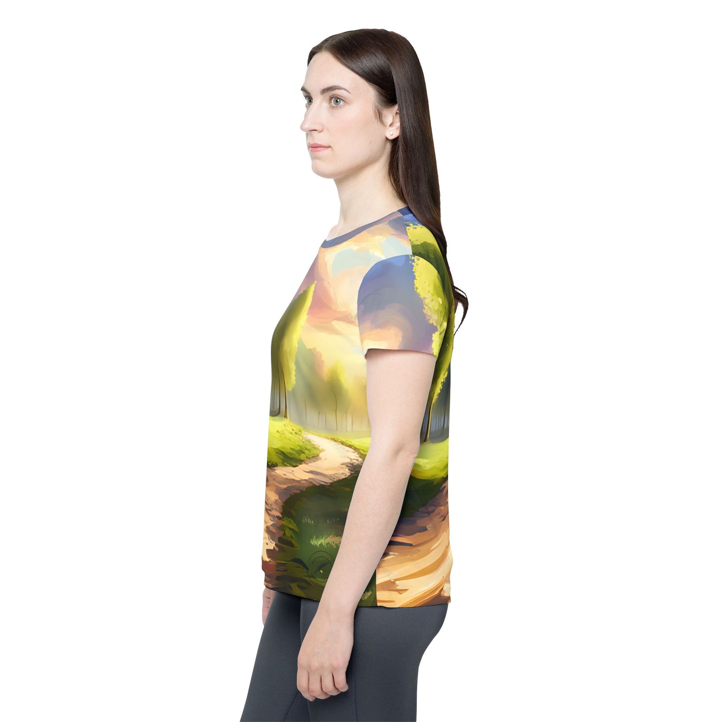Forest Path - Women's Active Tee