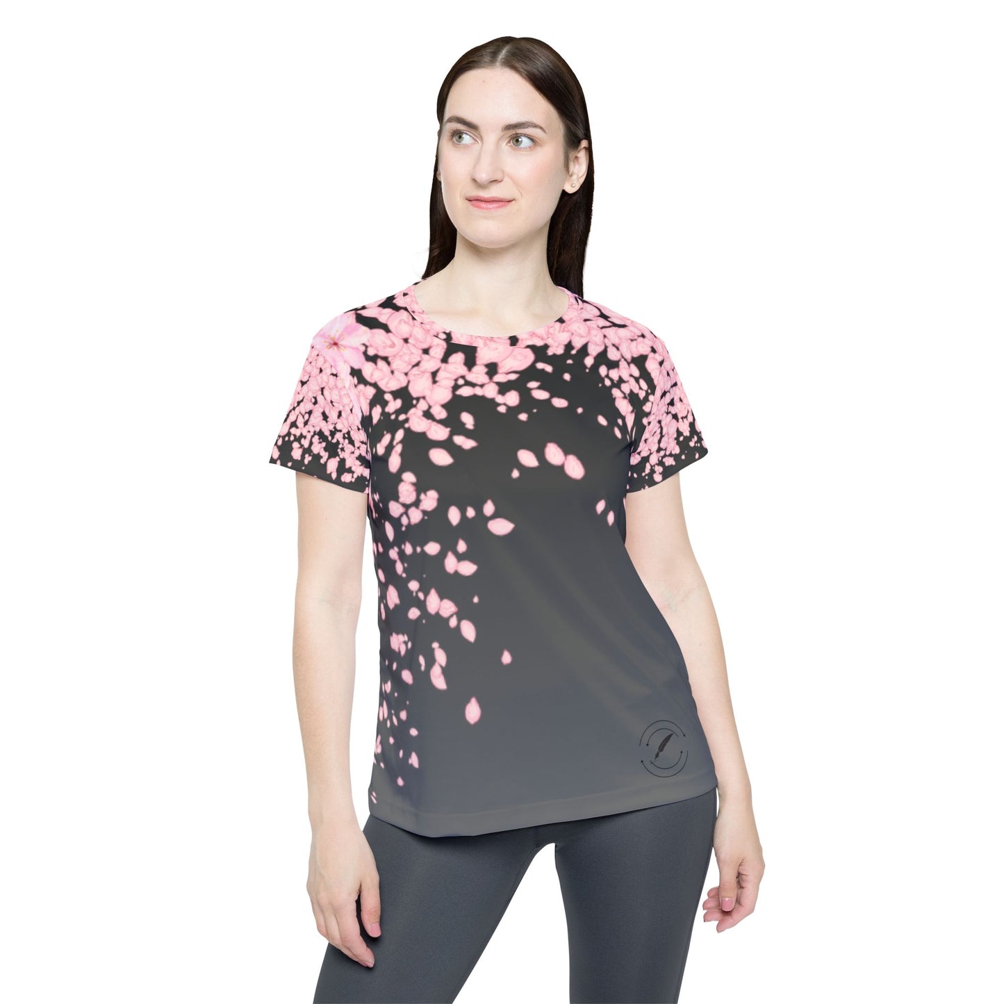 Sakura Petals - Women's Active Tee