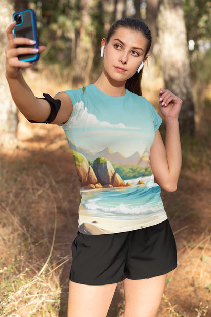 Island - Women's Active Tee